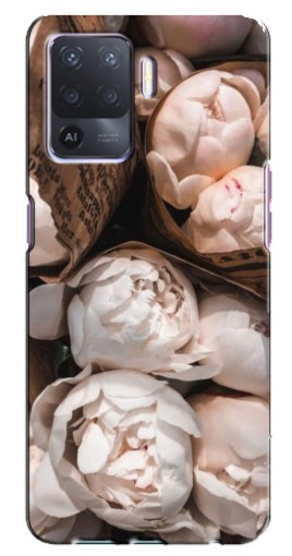 Силиконовый чехол с изображением «Букет пионов» для Oppo A94
