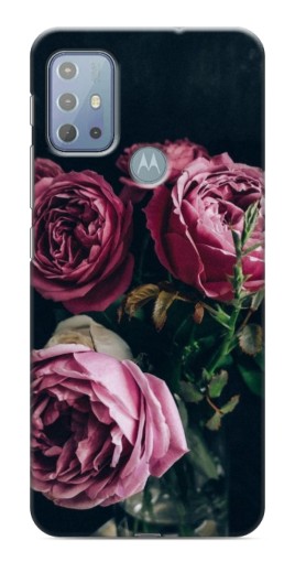 Чехол с картинкой "Букет роз" для Motorola MOTO G20
