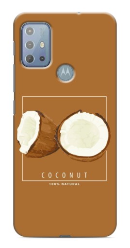 Чехол с картинкой "Coconut" для Motorola MOTO G20