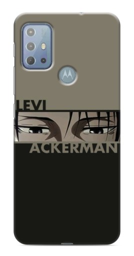 Чехол с картинкой "Levi Anime" для Motorola MOTO G20