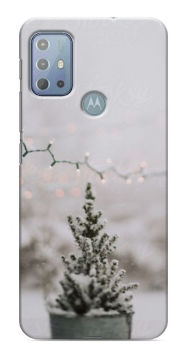 Чехол с принтом "Маленькая елка" для Motorola MOTO G20