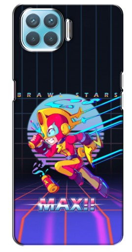 Силиконовый чехол с изображением «Brawl MAX» для Oppo A93