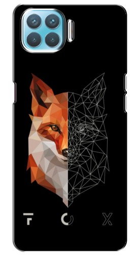 Чехол с печатью «Fox»  для Oppo A93