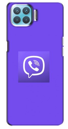 Чехол с печатью «Лого Viber»  для Oppo A93