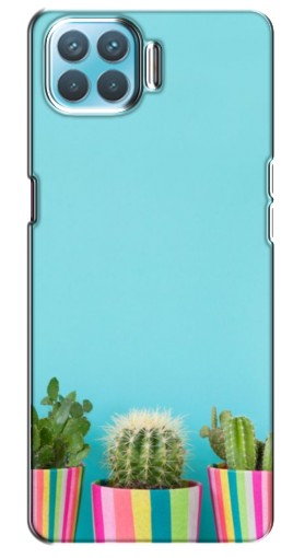 Силиконовый чехол с изображением «Маленькие кактусы» для Oppo A93