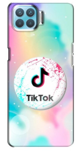 Чехол с картинкой «TikTok принт» для Oppo A93