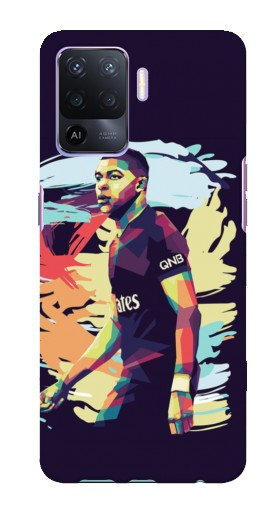 Силиконовый чехол с изображением «ART Mbappe» для Oppo A94