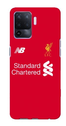 Чехол с картинкой «Форма Liverpool» для Oppo A94