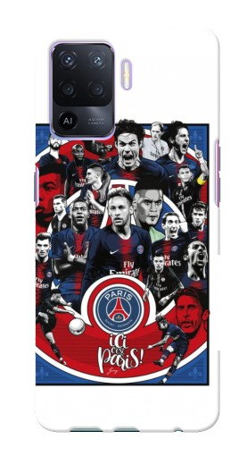 Чехол с печатью «Команда PSG»  для Oppo A94