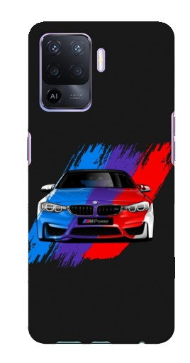 Чехол с принтом «Красочный BMW» для Oppo A94