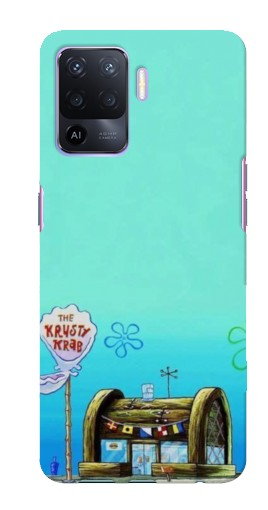 Чехол с принтом «Krusty Krab» для Oppo A94