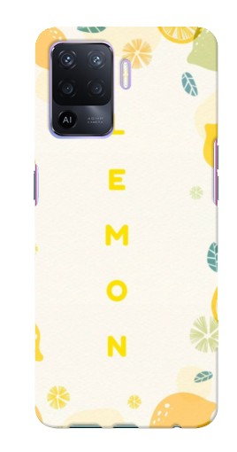 Чехол с печатью «Lemon»  для Oppo A94