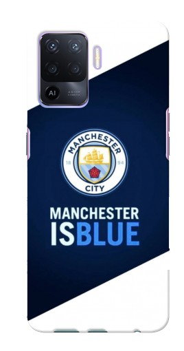 Чехол с картинкой «Manchester is Blue» для Oppo A94