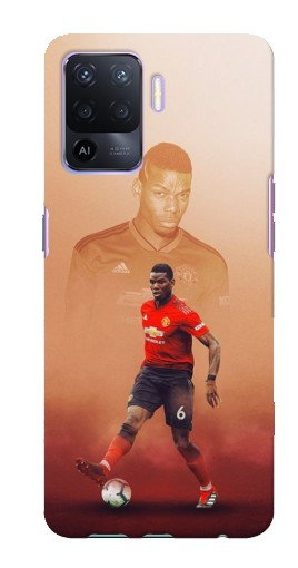 Силиконовый чехол с изображением «Pogba с Манчестера» для Oppo A94