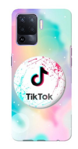 Чехол с картинкой «TikTok принт» для Oppo A94