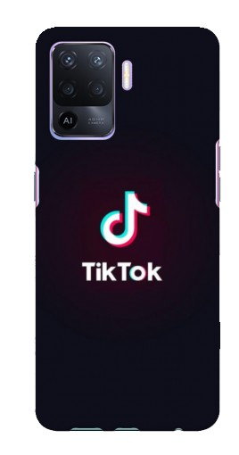 Чехол с принтом «TikTok темный» для Oppo A94