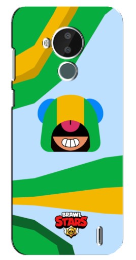 Силиконовый чехол с изображением "Арт Леон" для Nokia C30