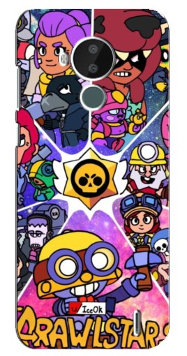 Чехол с печатью "Brawl заставка" для Nokia C30