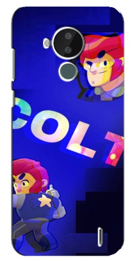 Силиконовый чехол с изображением "Colt шпион" для Nokia C30