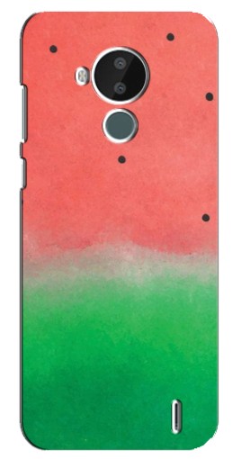 Чехол с картинкой "Дизайн арбуза" для Nokia C30