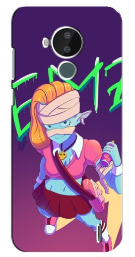 Силиконовый чехол с изображением "EMZ модная" для Nokia C30