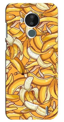 Чехол с печатью "Фон бананов" для Nokia C30