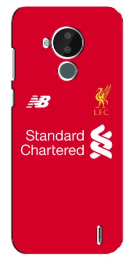 Силиконовый чехол с изображением "Форма Liverpool" для Nokia C30
