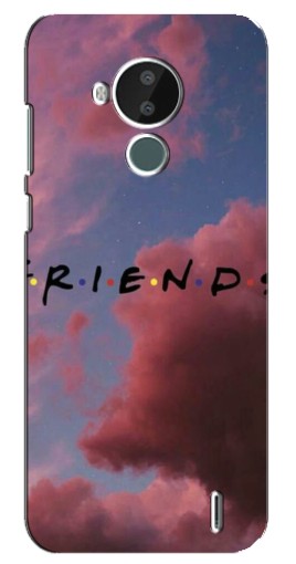 Силиконовый чехол с изображением "Friends" для Nokia C30