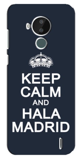 Чехол с картинкой "Hala Madrid" для Nokia C30