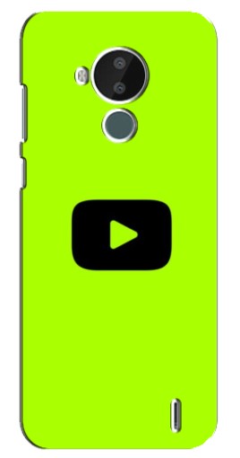 Силиконовый чехол с изображением "Кнопка Ютуба" для Nokia C30