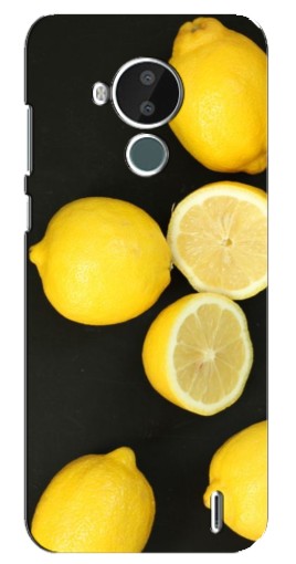 Силиконовый чехол с изображением "Лимонный стиль" для Nokia C30