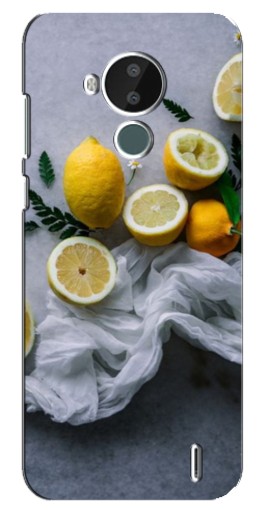 Чехол с принтом "Лимонное настроение" для Nokia C30