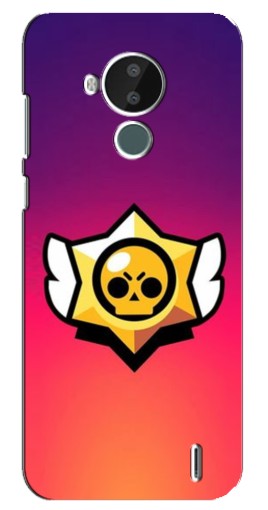Силиконовый чехол с изображением "Логотип Brawl Stars" для Nokia C30