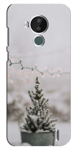 Чехол с печатью "Маленькая елка" для Nokia C30