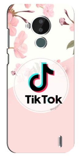 Чехол с картинкой "Нежный принт" для Nokia C30