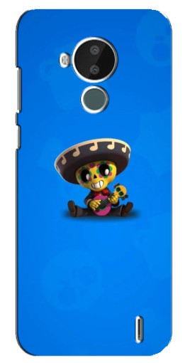 Чехол с картинкой "Poco с гитарой" для Nokia C30