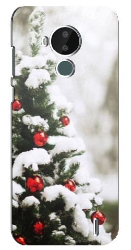 Чехол с принтом "Рождественская елка" для Nokia C30