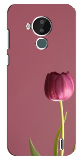 Чехол с принтом "Розовый тюльпан" для Nokia C30