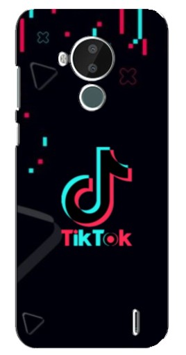 Чехол с принтом "Стиль TikTok" для Nokia C30