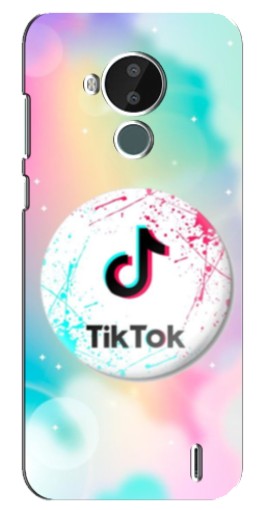 Чехол с принтом "TikTok принт" для Nokia C30