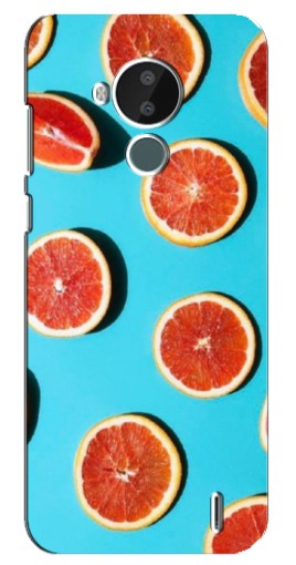 Чехол с печатью "Яркие грейпфруты" для Nokia C30