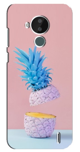 Чехол с печатью "Яркий ананас" для Nokia C30