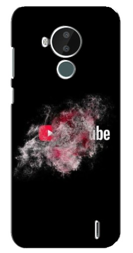Чехол с картинкой "Яркий Ютуб" для Nokia C30