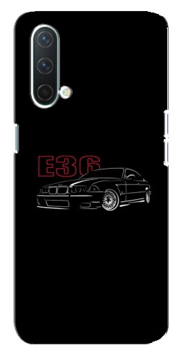 Чехол с картинкой "BMW E36" для OnePlus Nord CE 5G