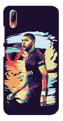 Силиконовый чехол с изображением "ART Mbappe" для Vivo Y93 / Y93S