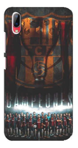 Силиконовый чехол с изображением "FCB Campeones" для Vivo Y93 / Y93S