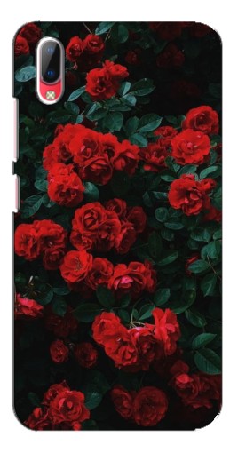 Чехол с печатью "Красные розы" для Vivo Y93 / Y93S