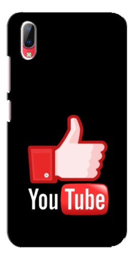 Чехол с печатью "Лайк YouTube" для Vivo Y93 / Y93S