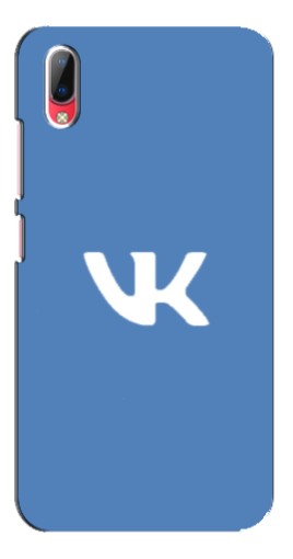 Силиконовый чехол с изображением "Лого ВК" для Vivo Y93 / Y93S