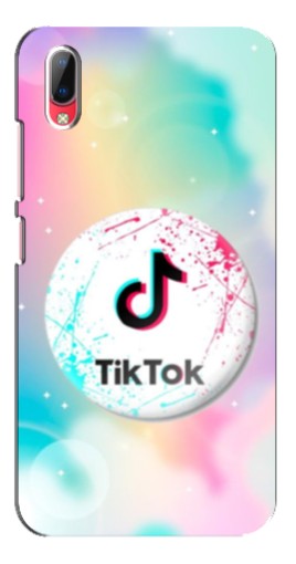 Силиконовый чехол с изображением "TikTok принт" для Vivo Y93 / Y93S